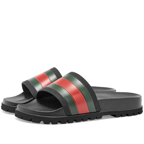 Gucci slides pursuit